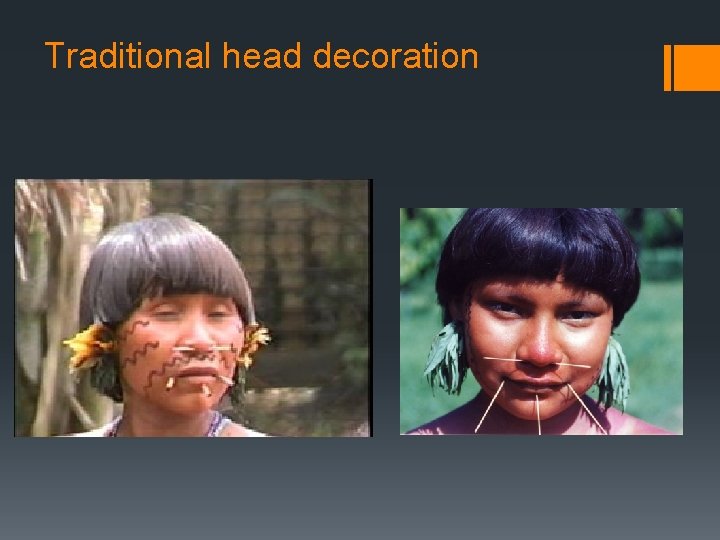 Traditional head decoration 