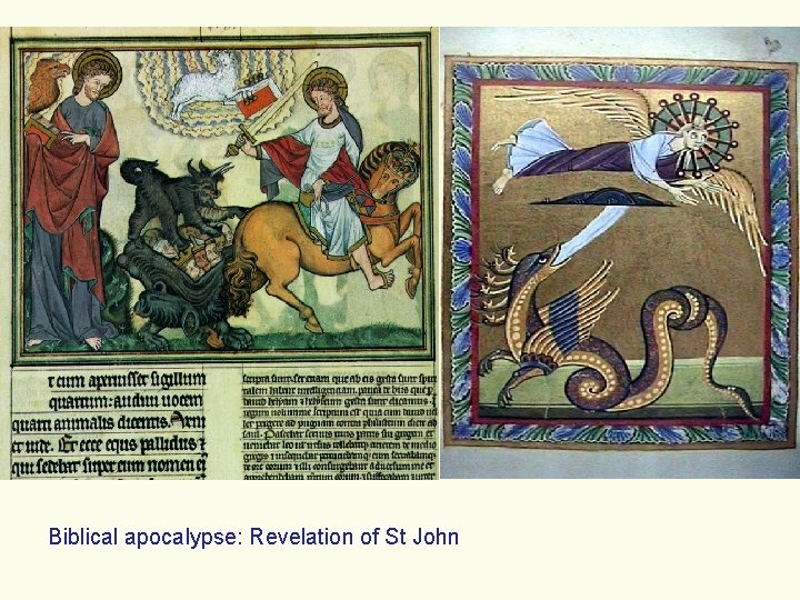 Biblical apocalypse: Revelation of St John 