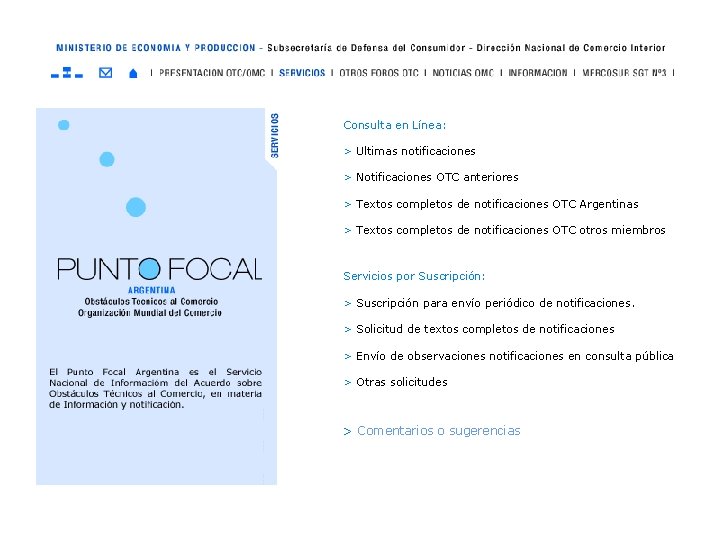 Consulta en Línea: > Ultimas notificaciones > Notificaciones OTC anteriores > Textos completos de