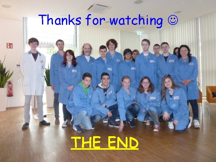 Thanks for watching THE END 