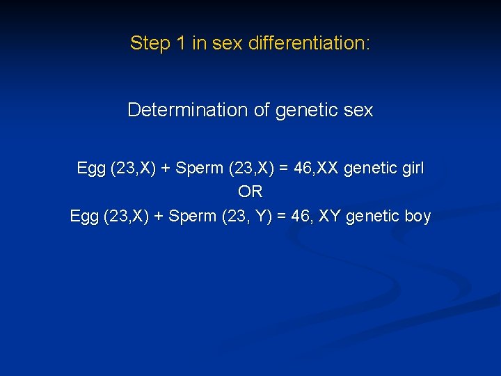 Normal and Abnormal Sexual Differentiation Rukset Attar MD