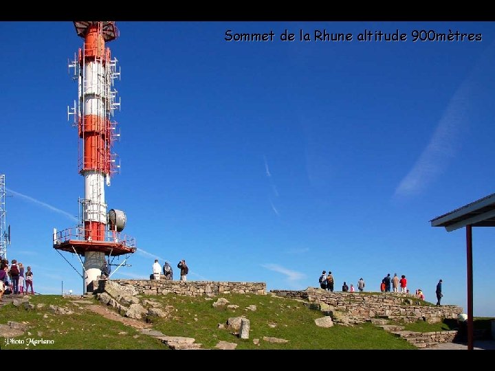 Sommet de la Rhune altitude 900 mètres 