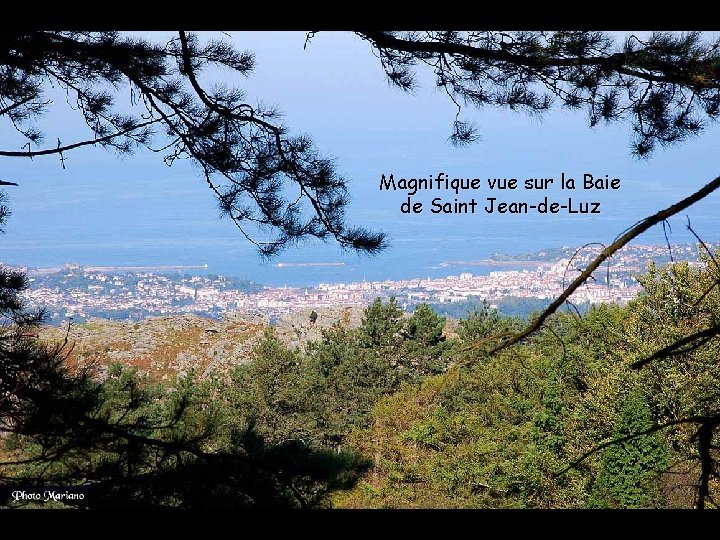Magnifique vue sur la Baie de Saint Jean-de-Luz 