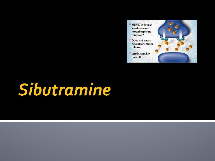 Sibutramine 