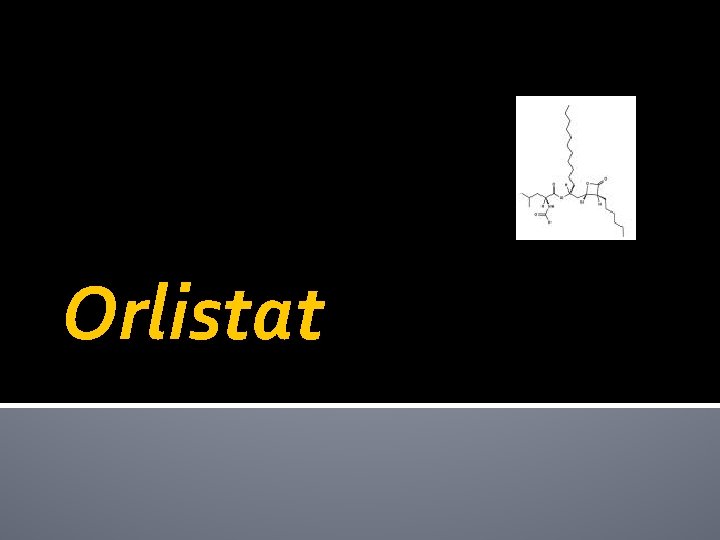 Orlistat 