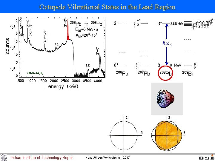 Octupole Vibrational States in the Lead Region 206, 207, 209 Pb Indian Institute of