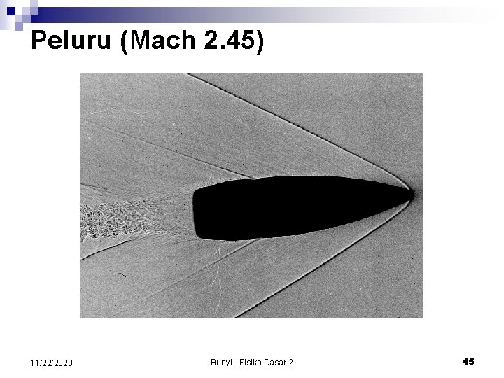 Peluru (Mach 2. 45) 11/22/2020 Bunyi - Fisika Dasar 2 45 