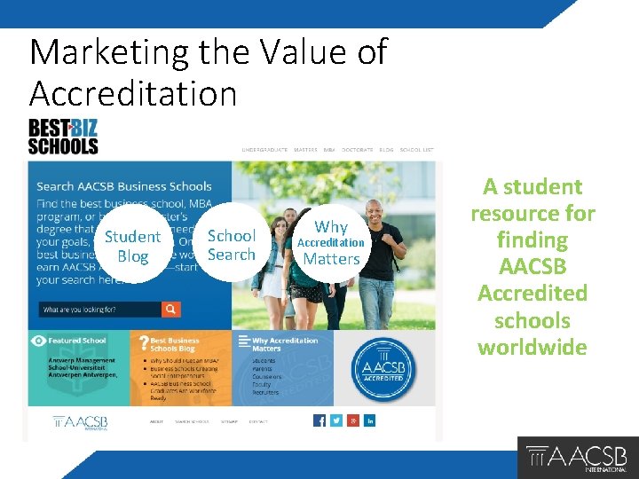 Marketing the Value of Accreditation Student Blog School Search Why Accreditation Matters A student