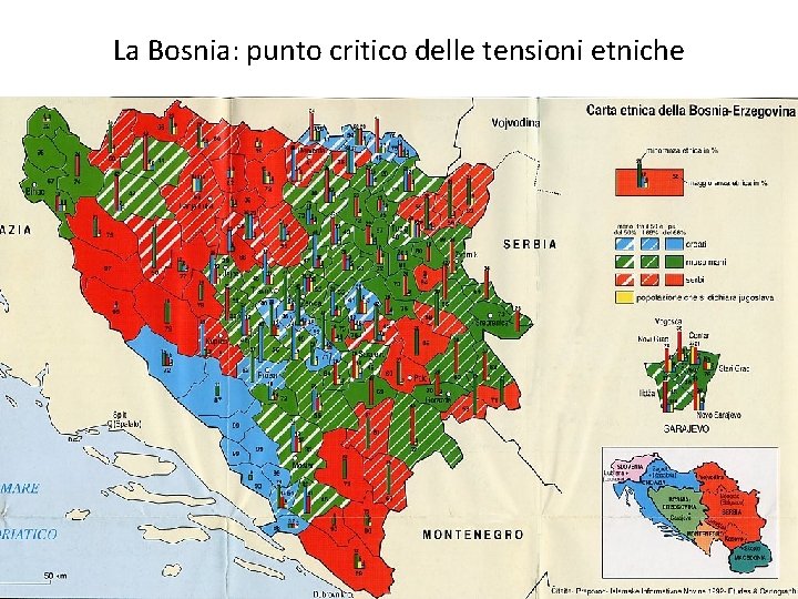 La Bosnia: punto critico delle tensioni etniche 