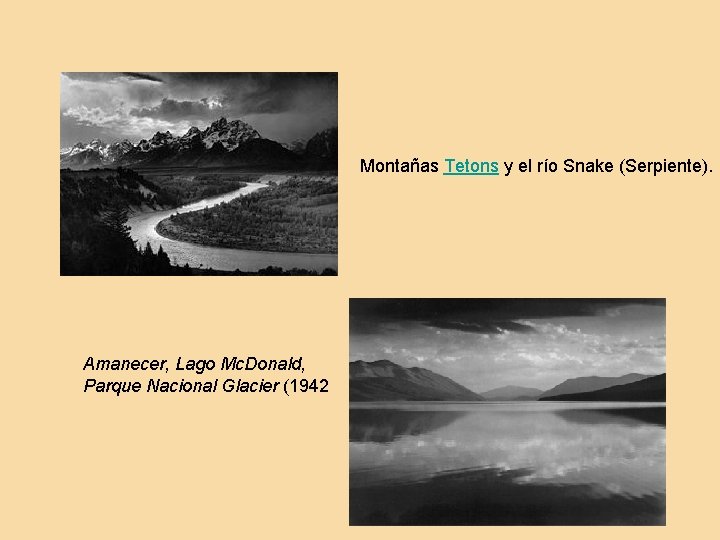  Montañas Tetons y el río Snake (Serpiente). Amanecer, Lago Mc. Donald, Parque Nacional