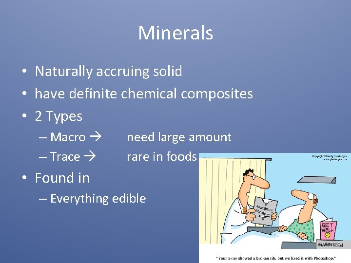 Minerals • Naturally accruing solid • have definite chemical composites • 2 Types –