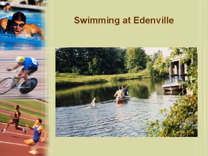Swimming at Edenville 