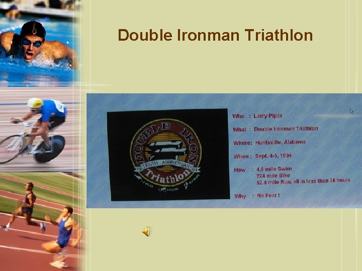 Double Ironman Triathlon 