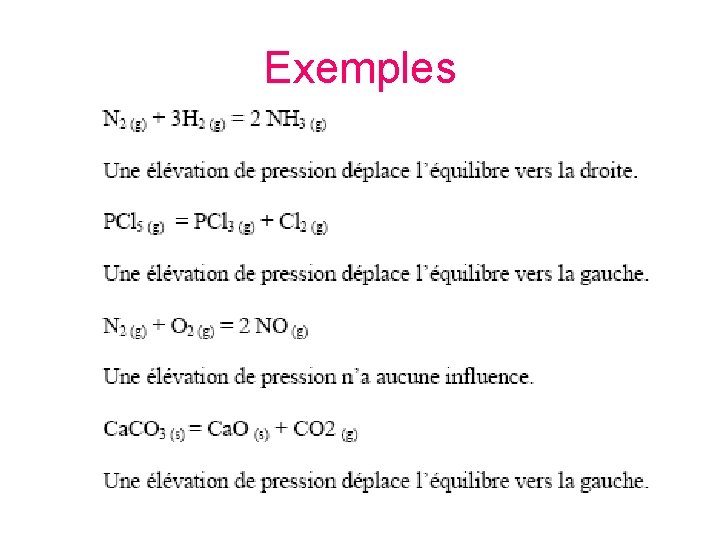 Exemples 