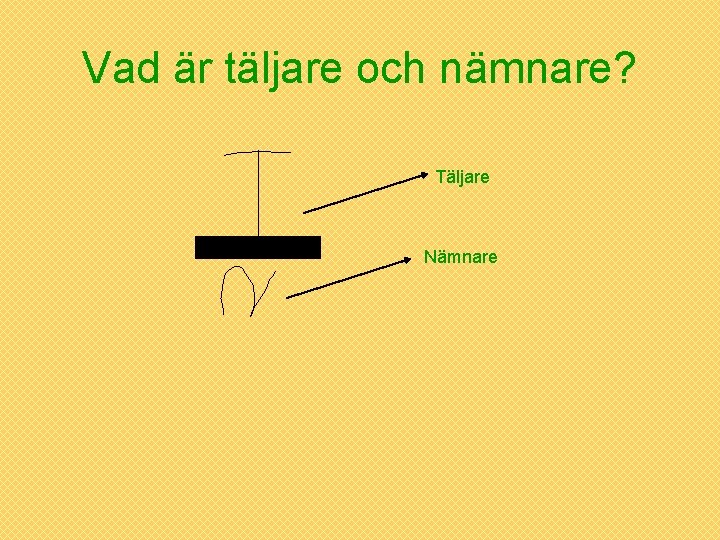 Vad är täljare och nämnare? Täljare Nämnare 