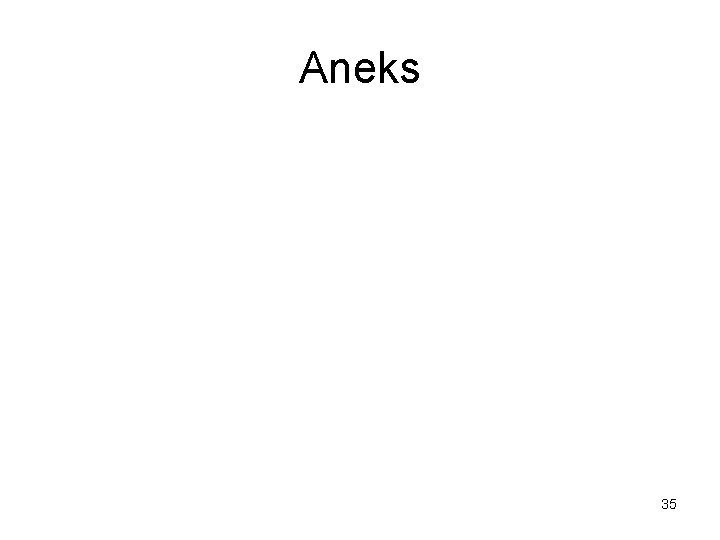 Aneks 35 