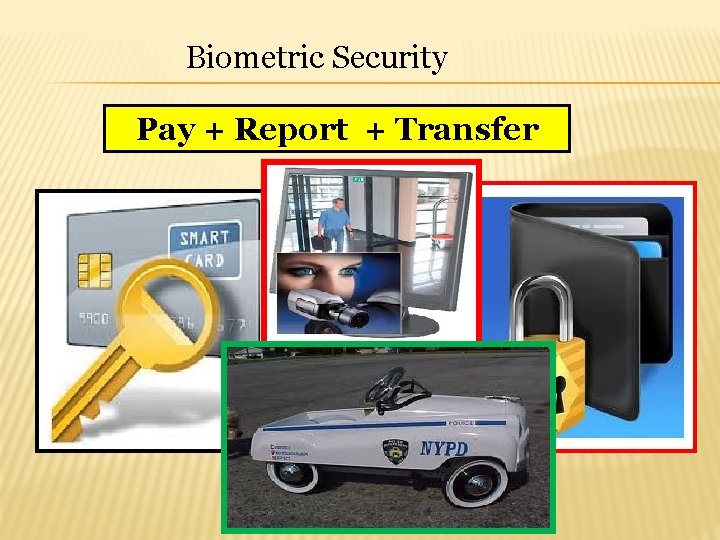 Biometric Security Pay + Report + Transfer 
