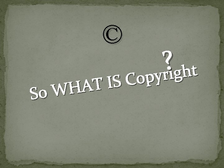 © So ? t h g i opyr C S I T A H