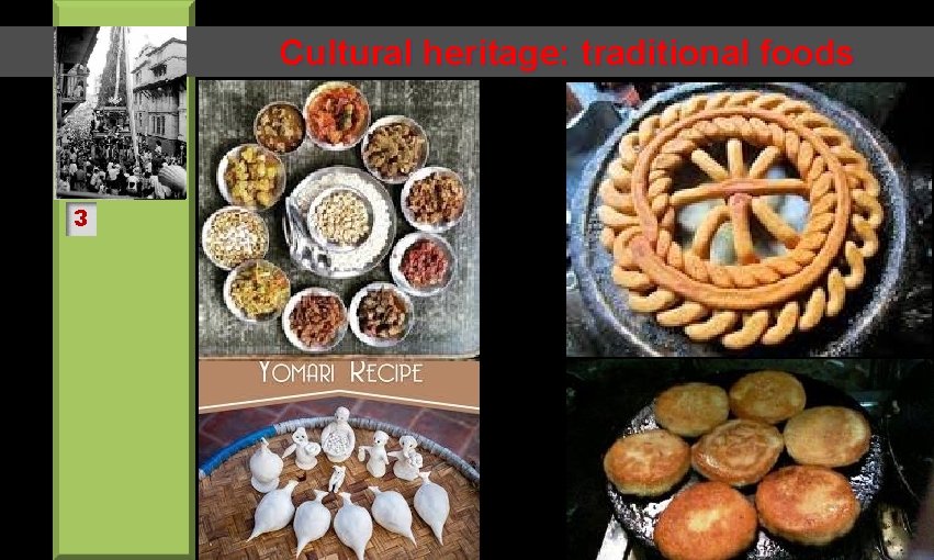 Cultural heritage: traditional foods 3 