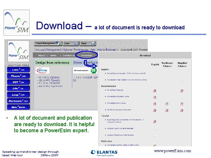 Download – a lot of document is ready to download • A lot of