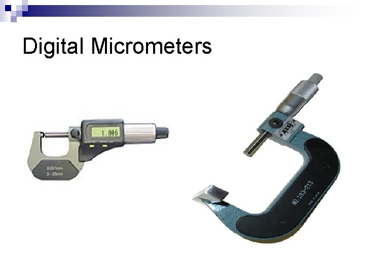 Digital Micrometers 