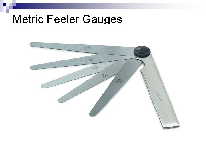 Metric Feeler Gauges 