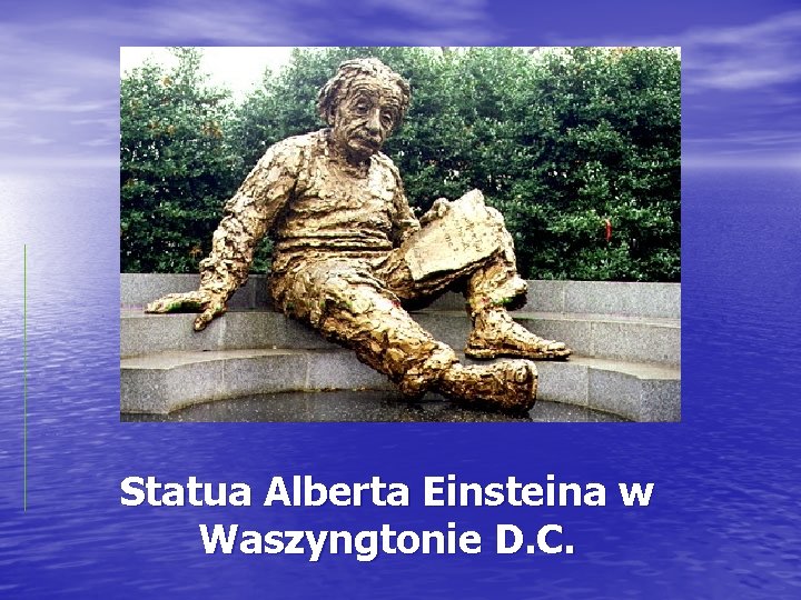 Statua Alberta Einsteina w Waszyngtonie D. C. 