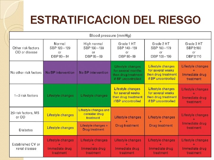 ESTRATIFICACION DEL RIESGO 