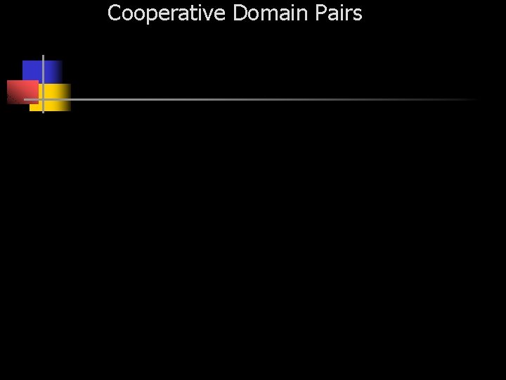 Cooperative Domain Pairs 
