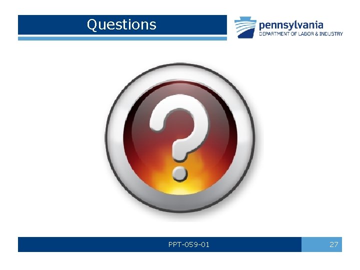 Questions PPT-059 -01 27 