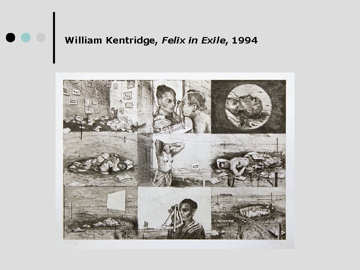 William Kentridge, Felix in Exile, 1994 