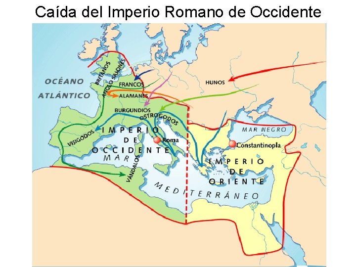 Caída del Imperio Romano de Occidente 