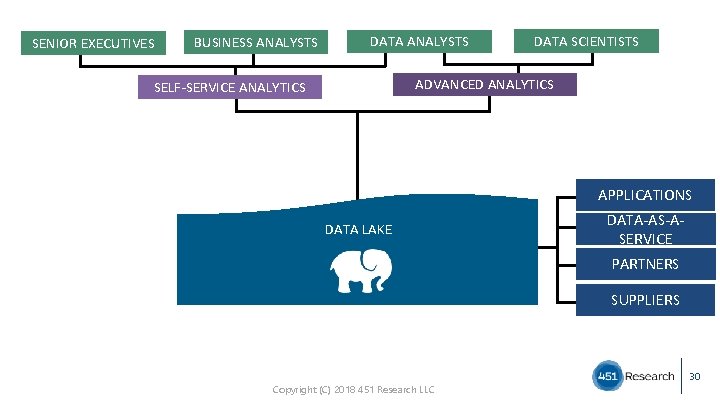 SENIOR EXECUTIVES BUSINESS ANALYSTS DATA SCIENTISTS ADVANCED ANALYTICS SELF-SERVICE ANALYTICS APPLICATIONS DATA-AS-ASERVICE DATA LAKE