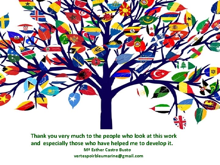 Thank you very much to the people who look at this work and especially