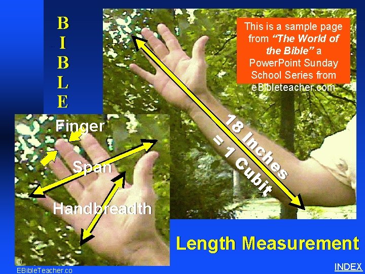 Cubit Diagram Sample B I B L E This is a sample page from