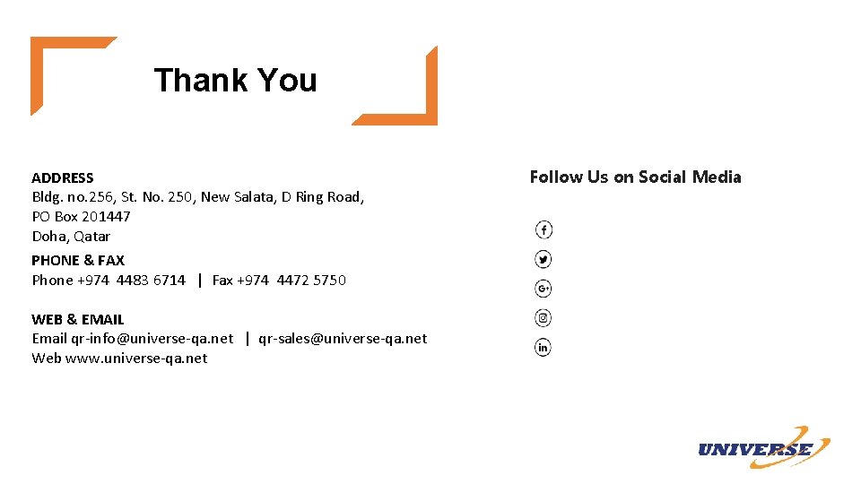 Thank You ADDRESS Bldg. no. 256, St. No. 250, New Salata, D Ring Road,