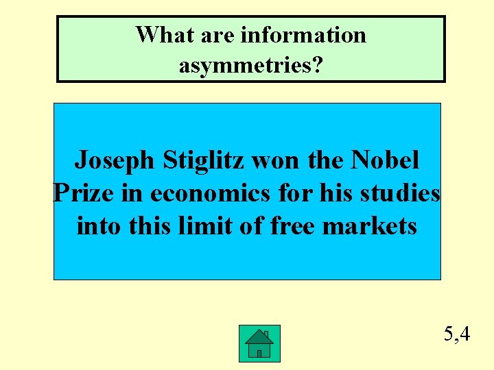 What are information asymmetries? Joseph Stiglitz won the Nobel Prize in economics for his