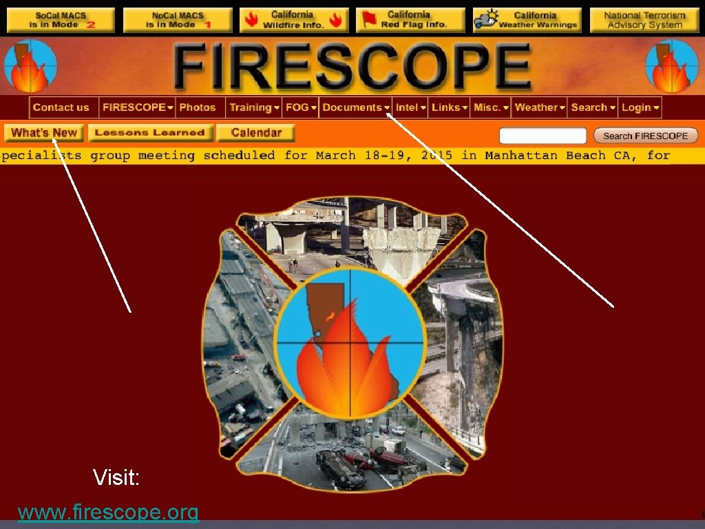 Visit: www. firescope. org 