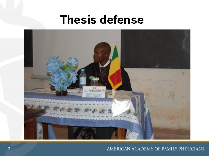 Thesis defense 13 