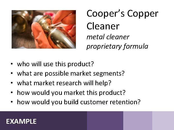 Cooper’s Copper Cleaner metal cleaner proprietary formula • • • who will use this