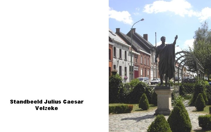 Standbeeld Julius Caesar Velzeke 