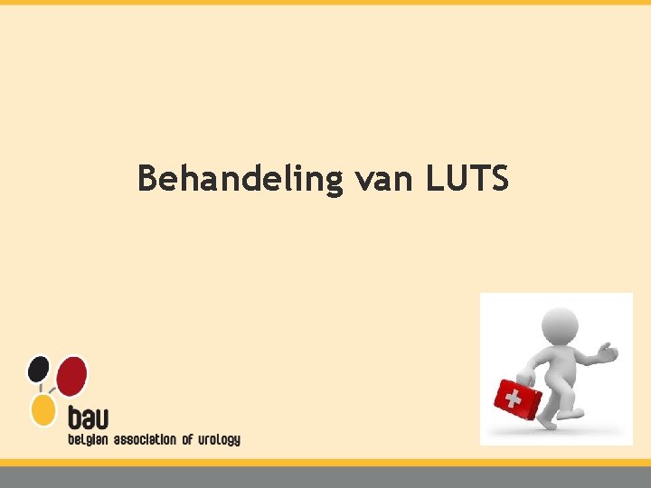 Behandeling van LUTS 