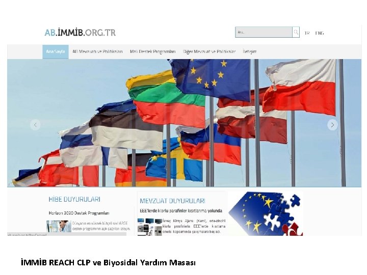 İMMİB REACH CLP ve Biyosidal Yardım Masası 