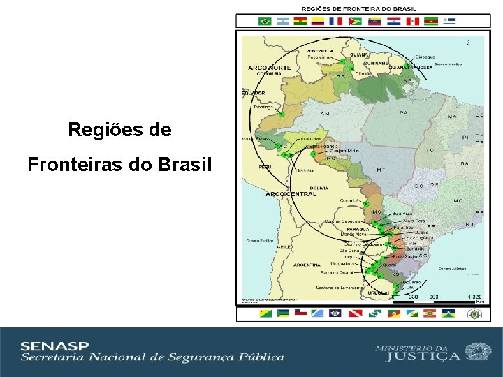 Regiões de Fronteiras do Brasil 