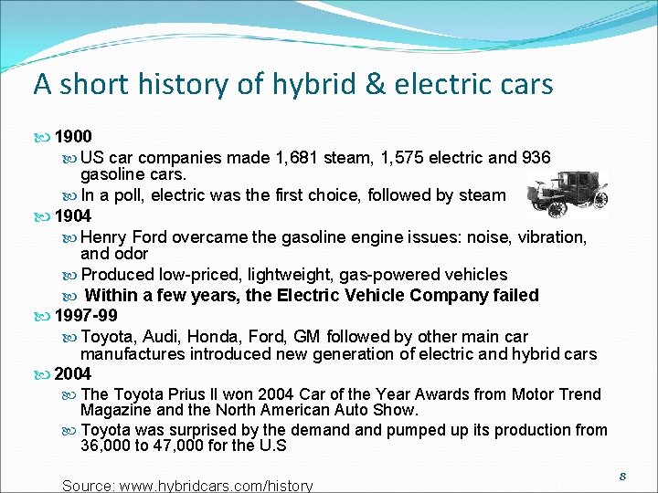Hybrid and Electric Vehicles An overview q Gyanesh