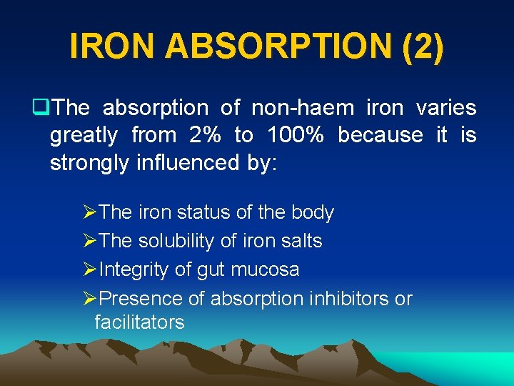 IRON DEFICIENCY IDA Abdelaziz Elamin MD Ph D