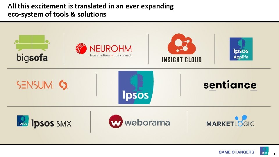 All this excitement is translated in an ever expanding eco-system of tools & solutions