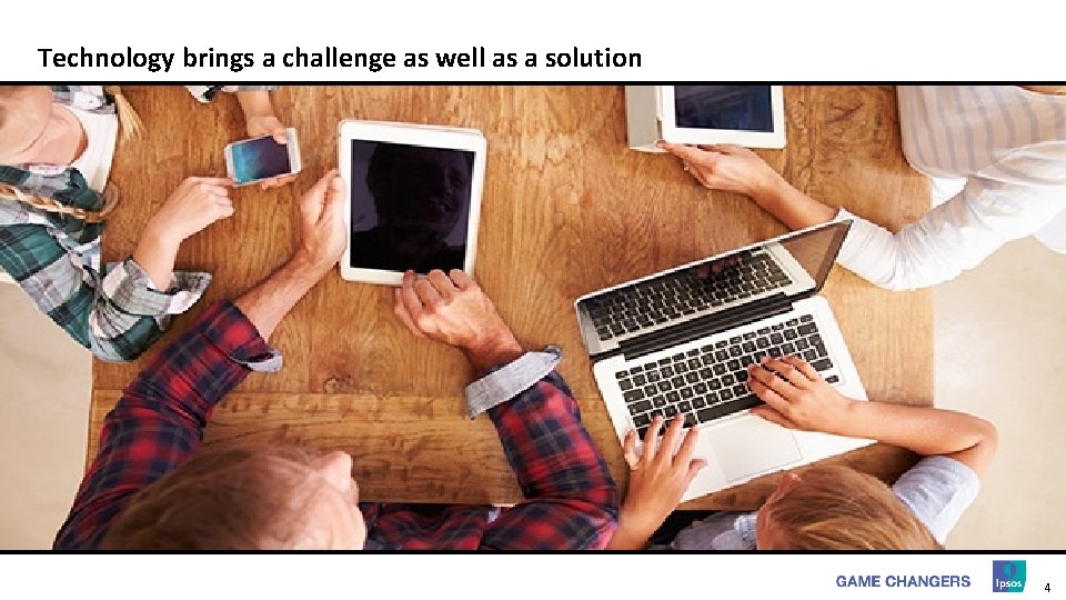 Technology brings a challenge as well as a solution 4 