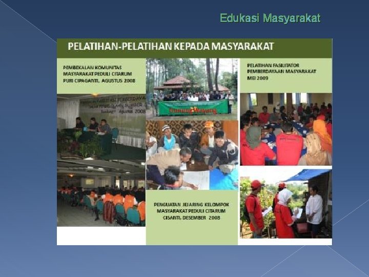 Edukasi Masyarakat 