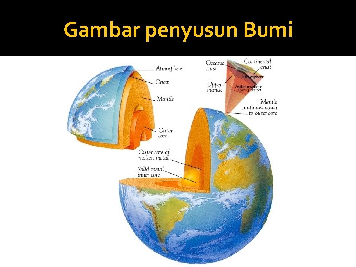 Gambar penyusun Bumi 